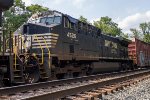 NS 4526 trails on a southbound freight